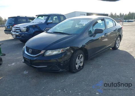 2014 Honda Civic Lx z USA, uszkodzony, nr VIN 2HGFB2F5XEH525669